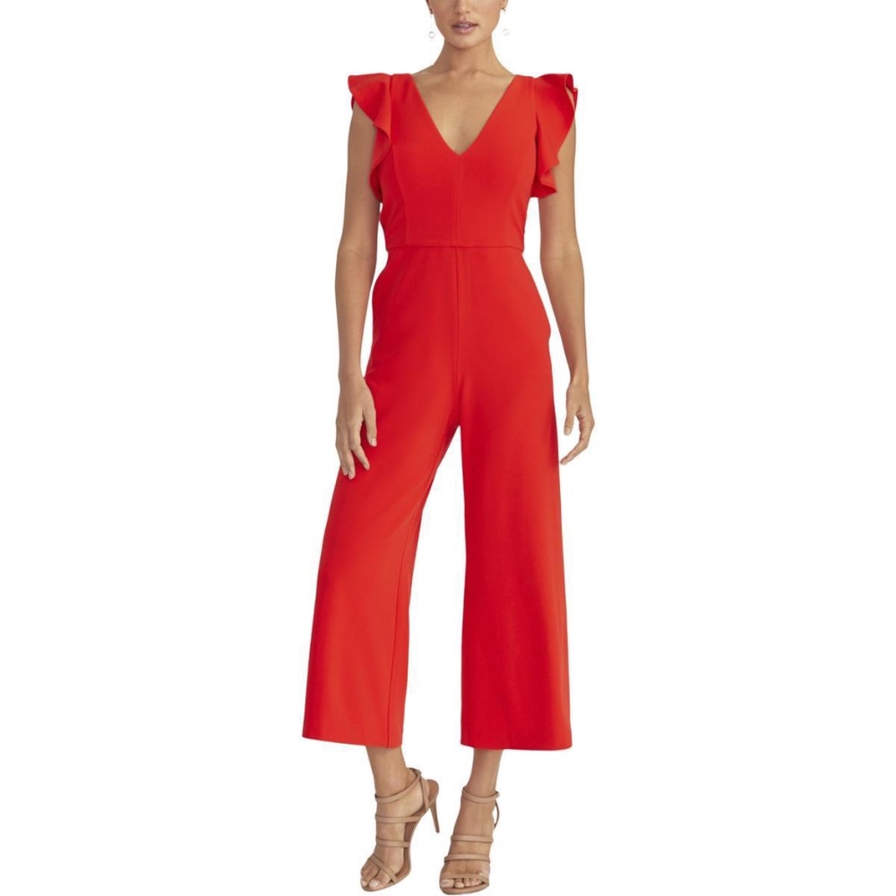 *NWT*RACHEL RACHEL ROY V-NECK CROPPED JUMPSUIT XXL